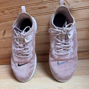 Nike TR 9 Trainers Pink and Cream #Sneakers Women’s Size 9